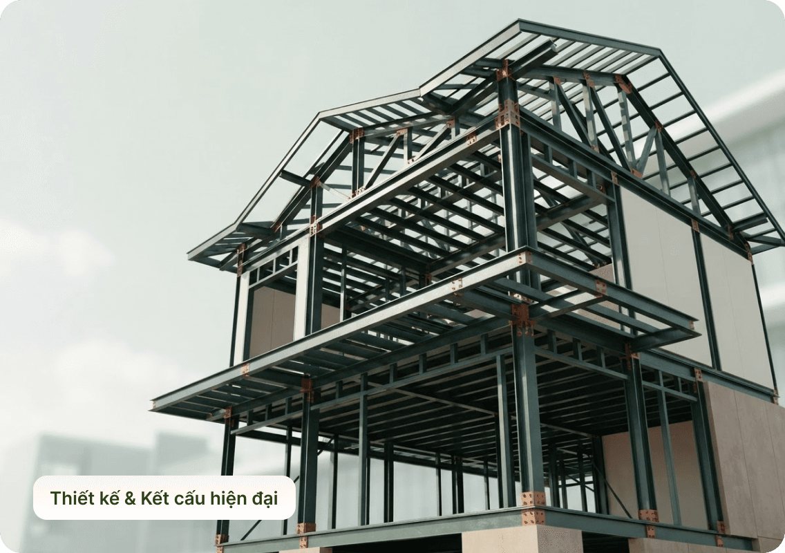 Thiết kế & Kết cấu hiện đại